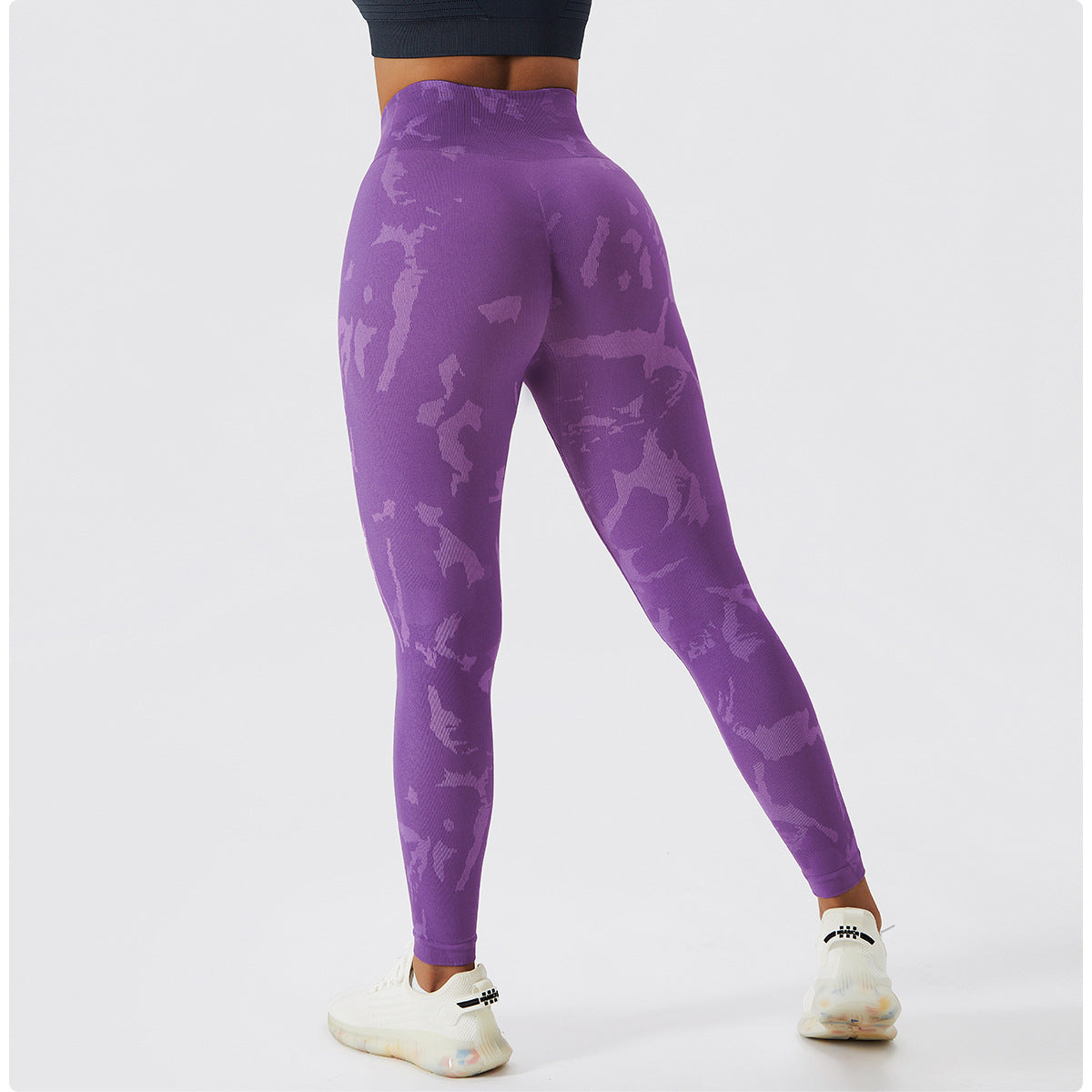 Purple Tie Dye Pants