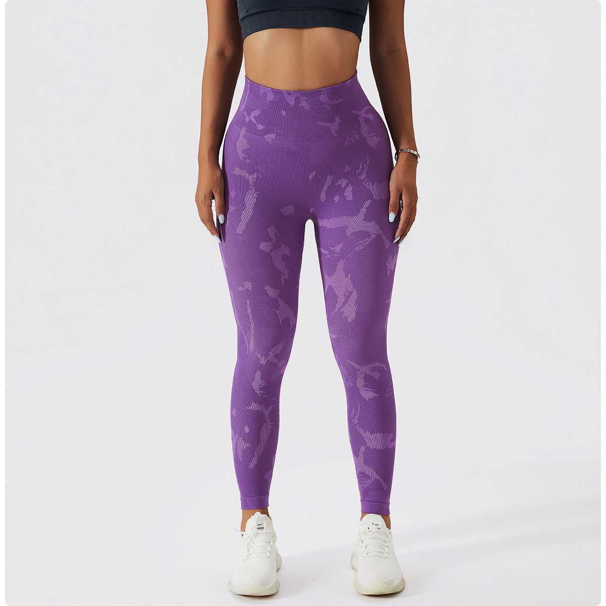 Purple Tie Dye Pants